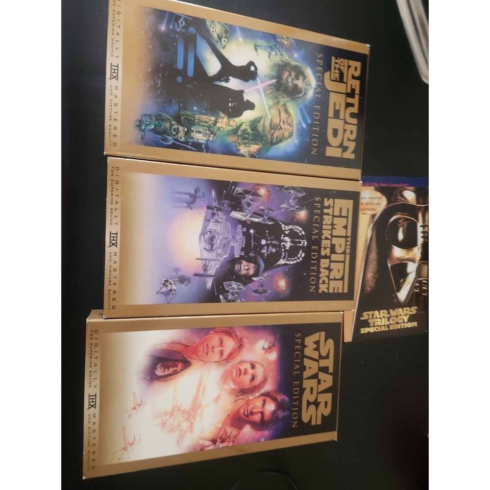 Star Wars Trilogy (VHS, 1997, Special Edition) - Picture 7 of 8